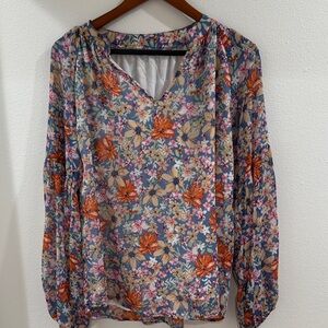Floral Women's Top - Multicolor